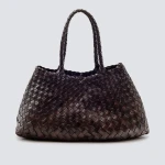 Torba Santa Croce Big Dark Brown Dragon Diffusion