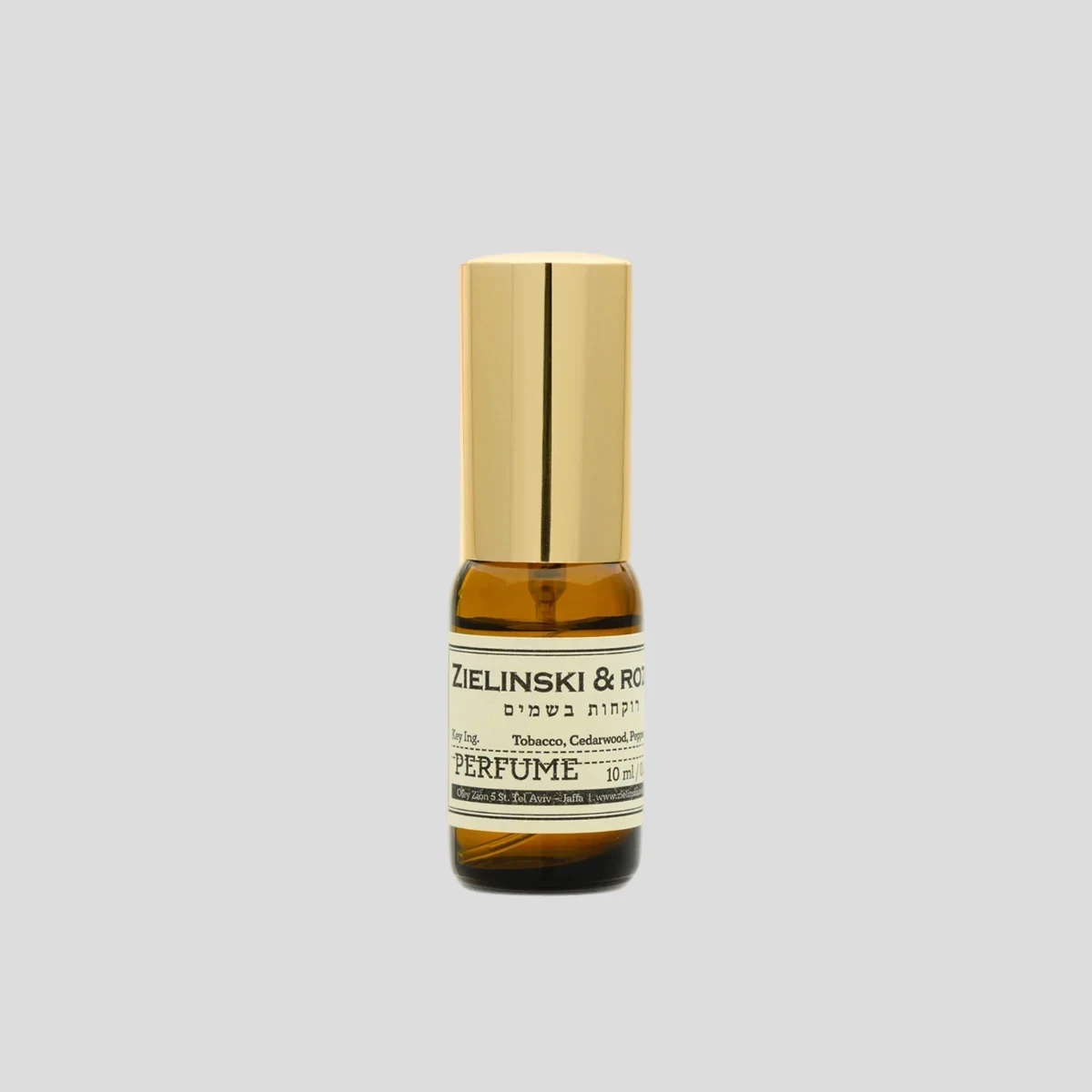 Perfumy unisex 10ml Tobacco, Cedarwood, Pepper Zielinski & Rozen