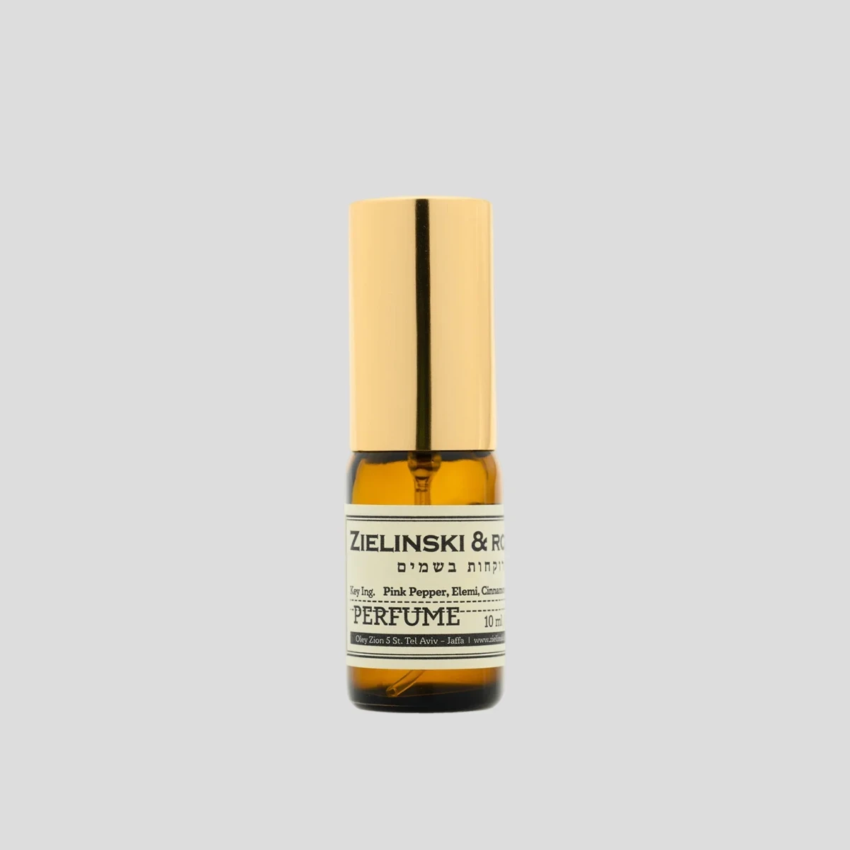 Perfumy unisex 10ml Pink Pepper, Elemi, Cinnamon, Leather Zielinski & Rozen