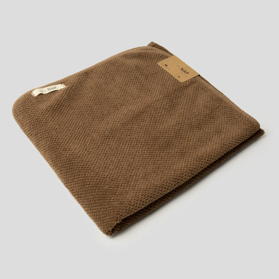 Ręcznik Bee Waffle Brown 70x140 take a NAP