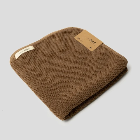 Ręcznik Bee Waffle Brown 50x100 take a NAP