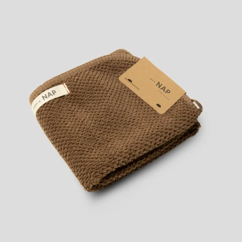 Ręcznik Bee Waffle Brown 30x50 take a NAP