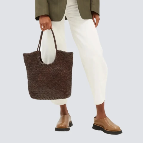Torba NS Diagonal Triple Jump Dark Brown Dragon Diffusion