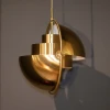 Outlet! Lampa wisząca Multi-lite brass/shiny brass Gubi