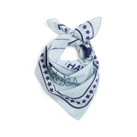 Chusta Dogs Scarf Light blue HAY
