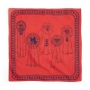 Chusta  Dogs Scarf Red HAY