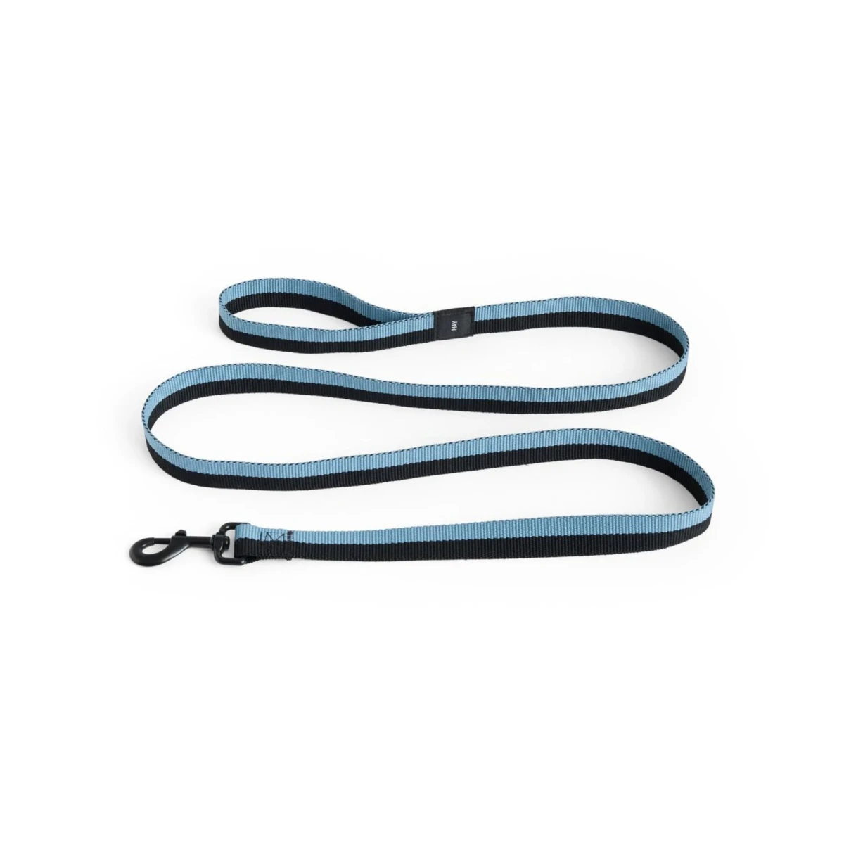 Smycz Dogs Leash Flat M/L Blue, black HAY