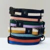 Obroża Dogs Collar Flat M/L Blue Black HAY