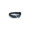Obroża Dogs Collar Flat S/M Blue Black HAY