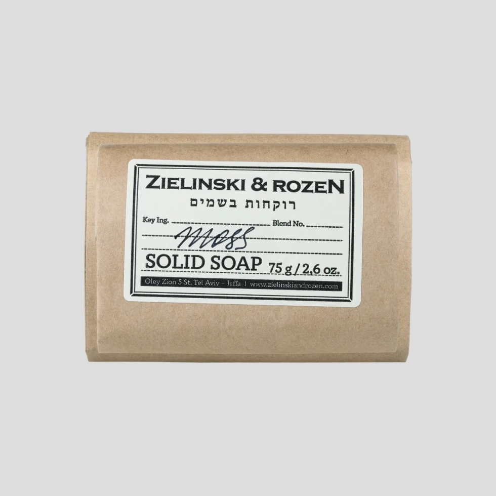 Mydło w kostce 75g Moss Amber, Patchouli Zielinski & Rozen