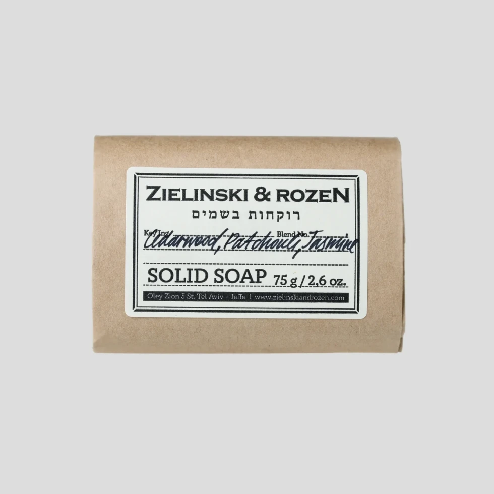 Mydło w kostce 75g Cedarwood, Patchouli, Jasmine Zielinski & Rozen