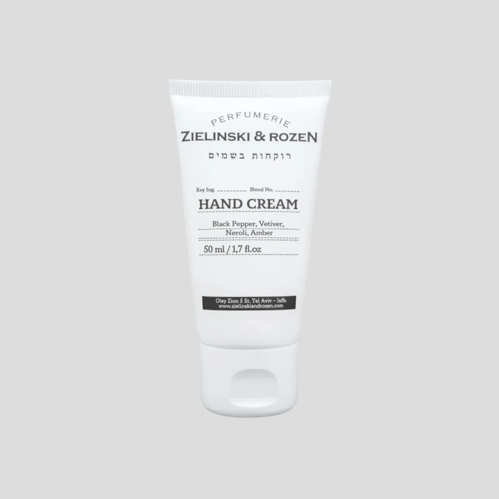 Krem do rąk 50ml Black Pepper, Vetiver, Neroli, Amber Zielinski & Rozen