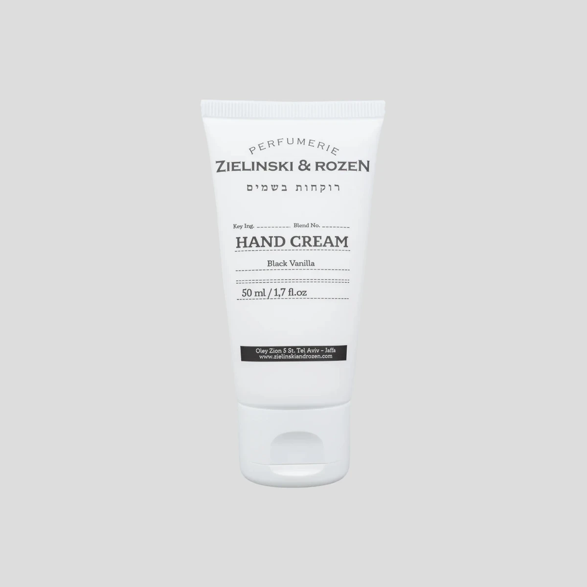 Krem do rąk 50ml Black Vanilla Zielinski & Rozen