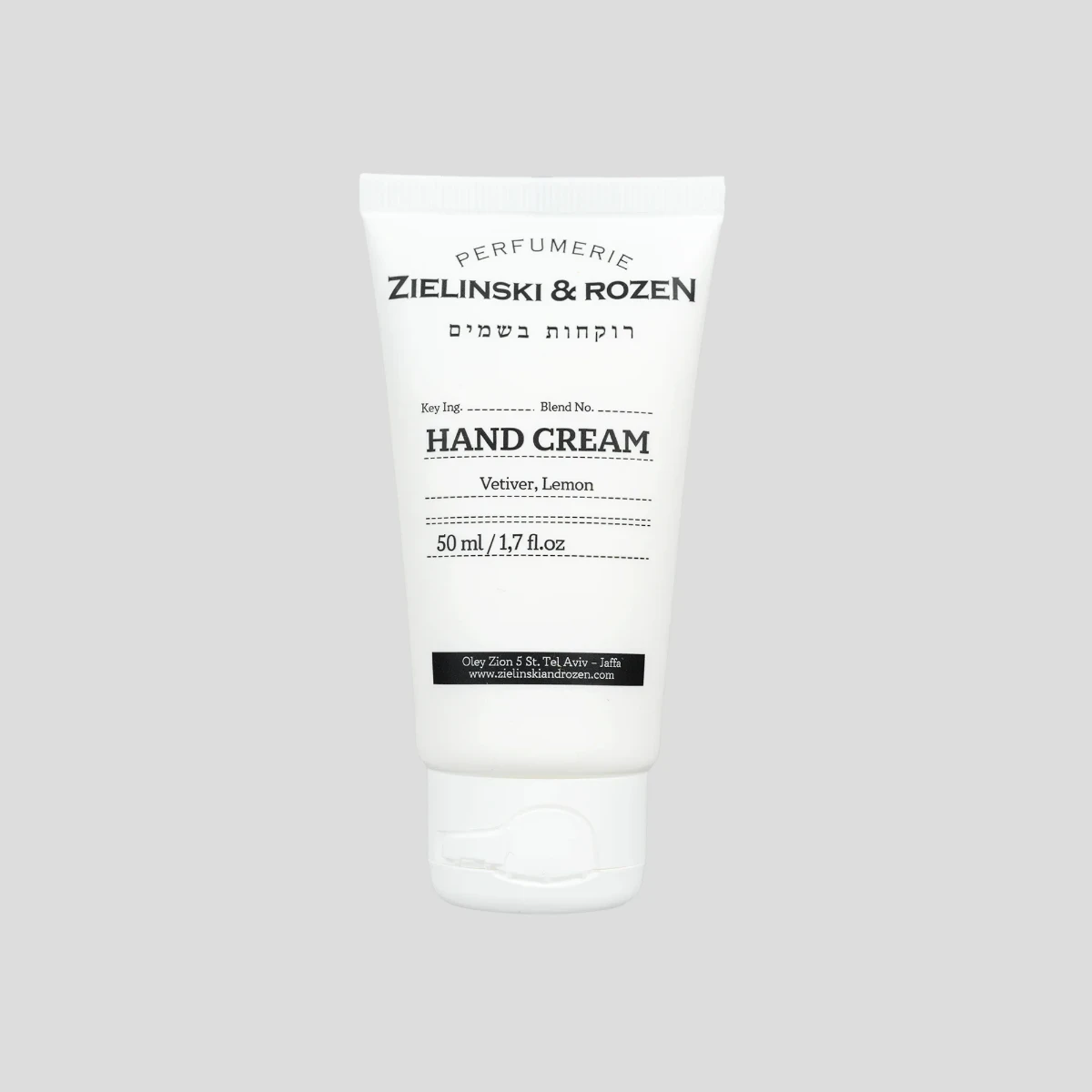 Krem do rąk 50ml Vetiver, Lemon Zielinski & Rozen