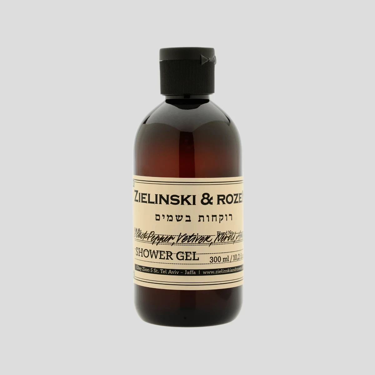 Żel pod prysznic 300ml Black Pepper, Vetiver, Neroli, Amber Zielinski & Rozen