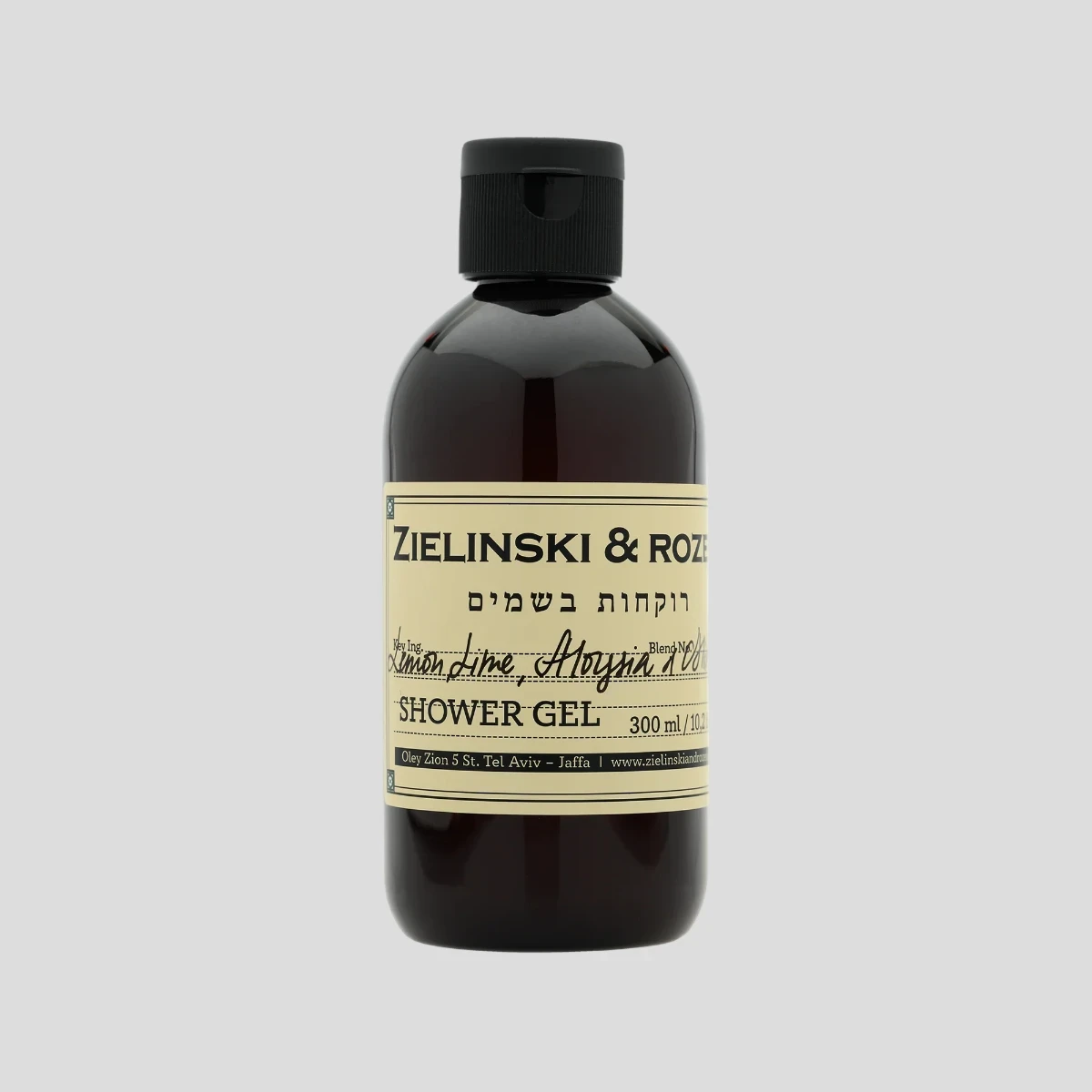 Żel pod prysznic 300ml Lemon, Lime, Aloysia, Mint Zielinski & Rozen