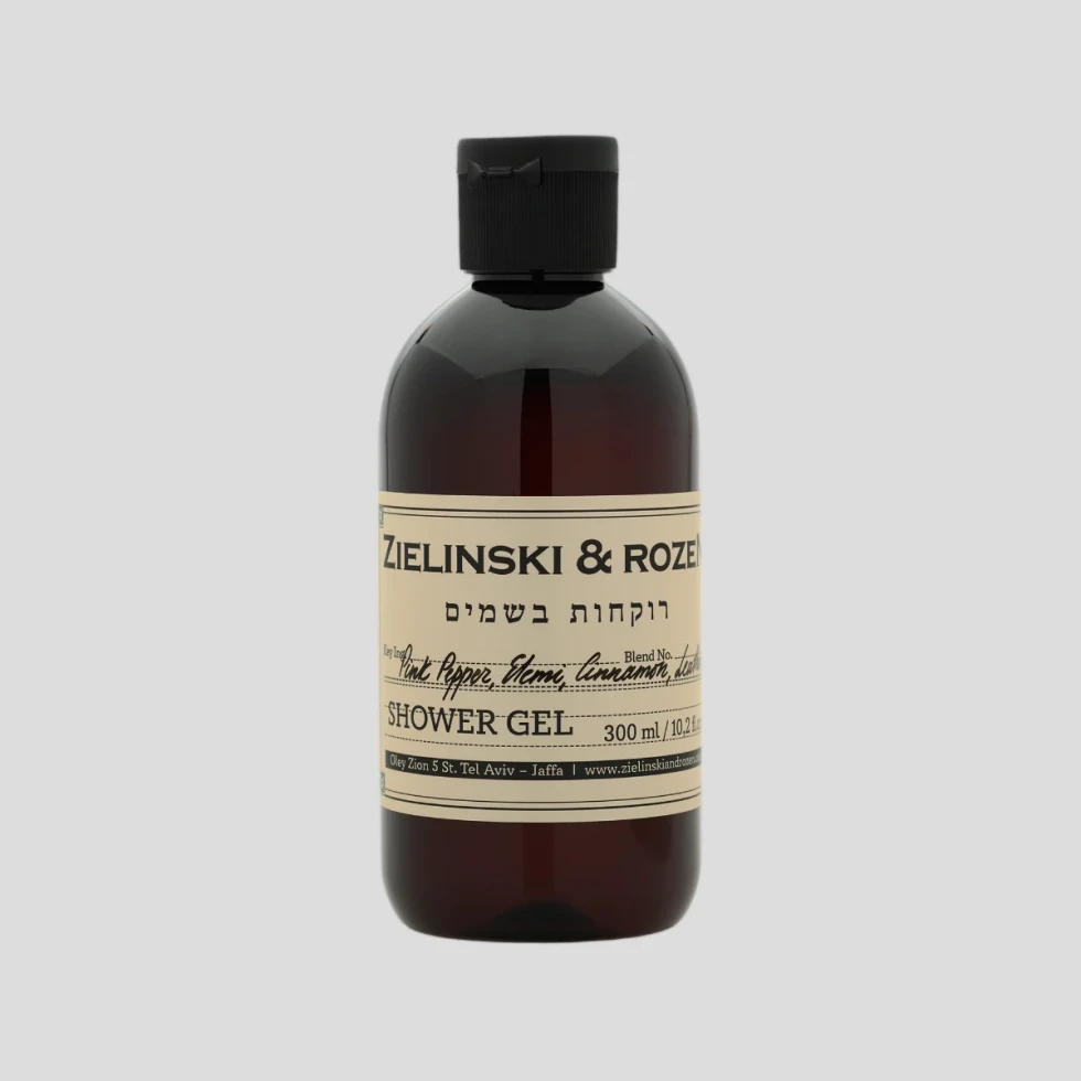 Żel pod prysznic 300ml Pink Pepper, Elemi, Cinnamon, Leather Zielinski & Rozen
