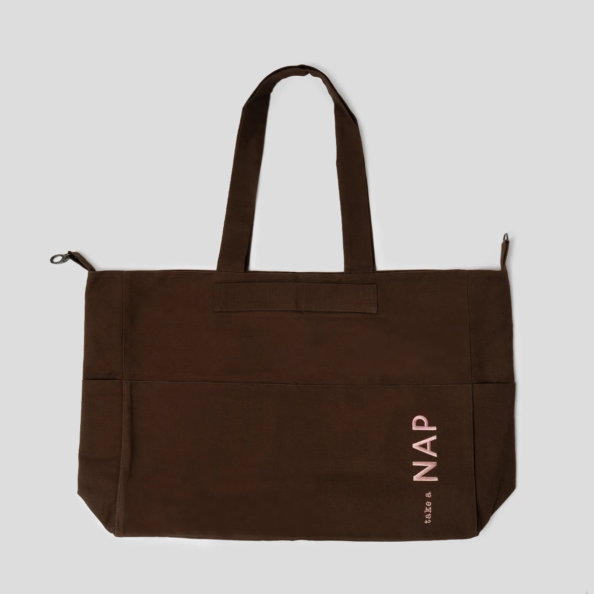 Torba weekendowa brown/pink take a NAP