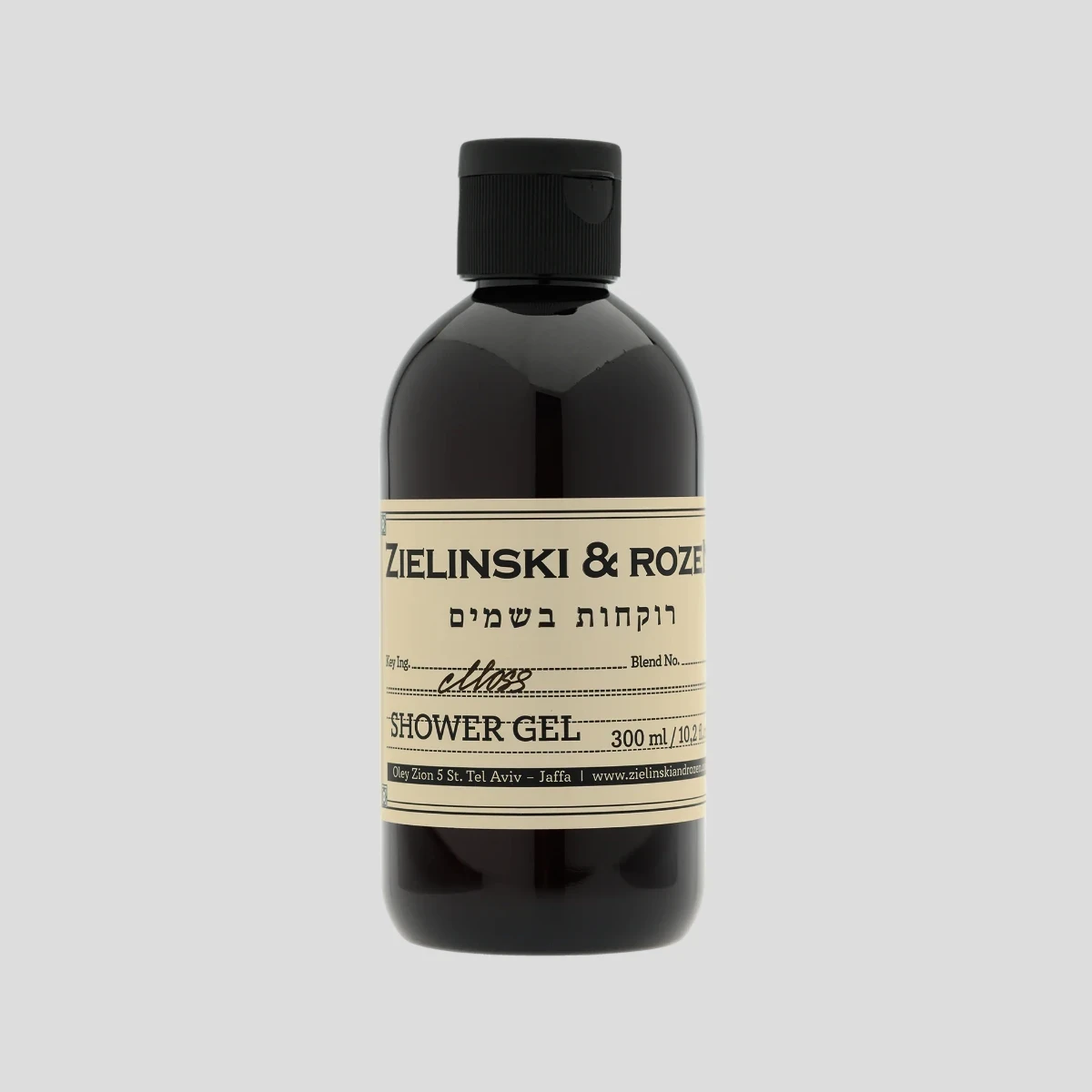 Żel pod prysznic 300ml Moss Amber, Patchouli Zielinski & Rozen