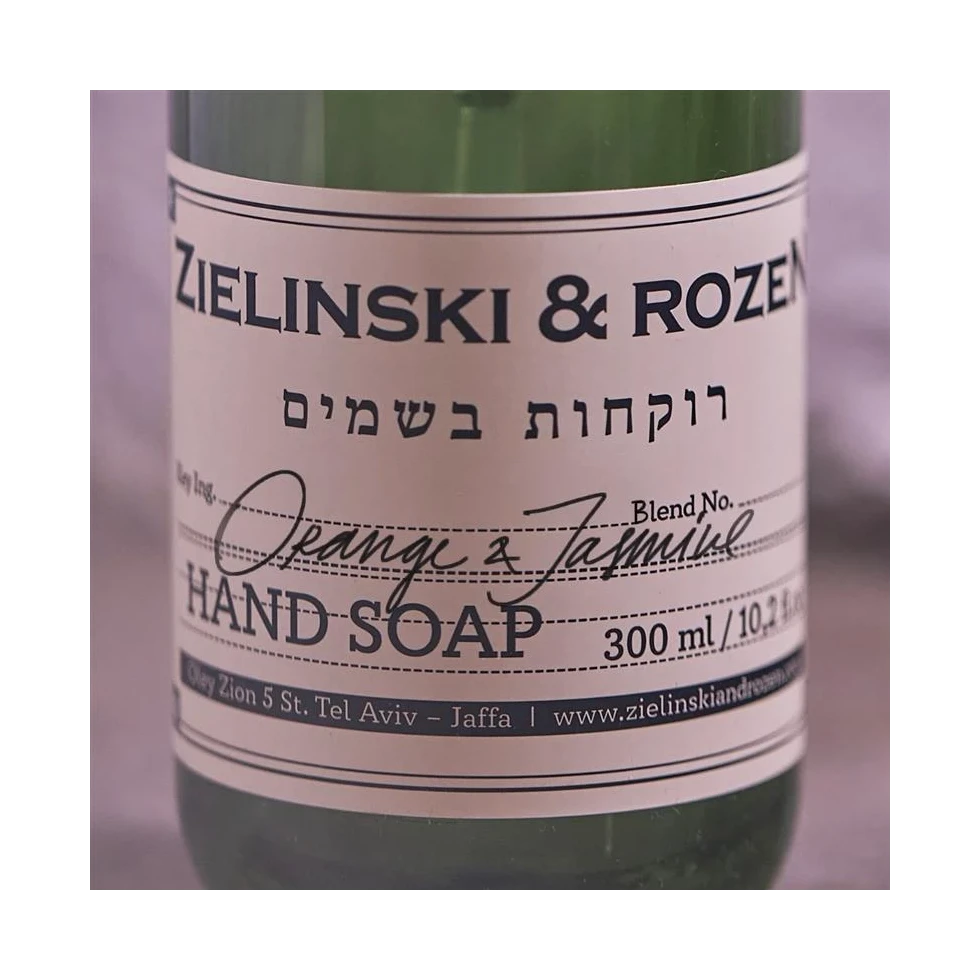 Płyn do mycia rąk 300ml Orange & Jasmine Zielinski & Rozen