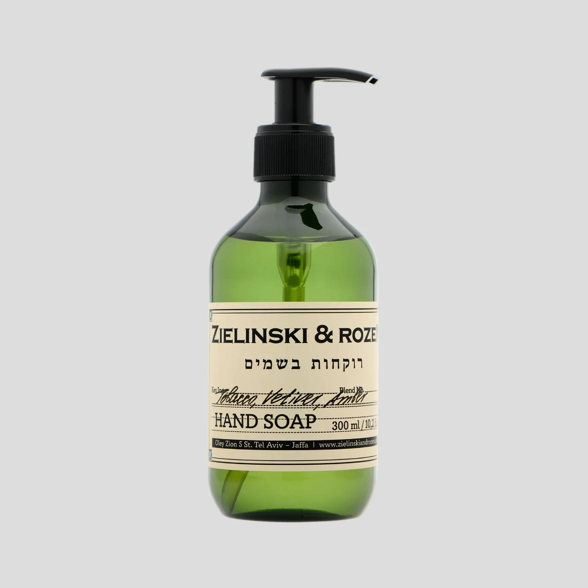 Płyn do mycia rąk 300ml Tobacco, Vetiver, Amber Zielinski & Rozen