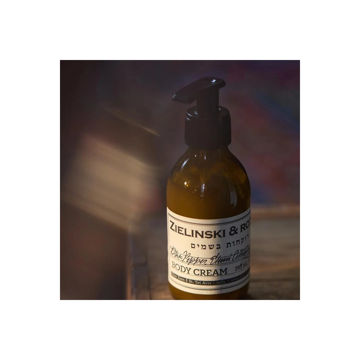 Balsam do ciała 195ml Pink Pepper, Elemi, Cinnamon, Leather Zielinski & Rozen