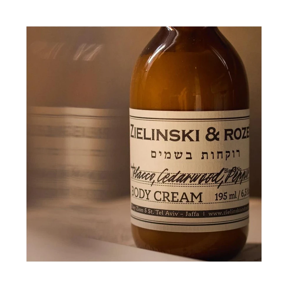 Balsam do ciała 195ml Tobacco, Cedarwood, Pepper Zielinski & Rozen