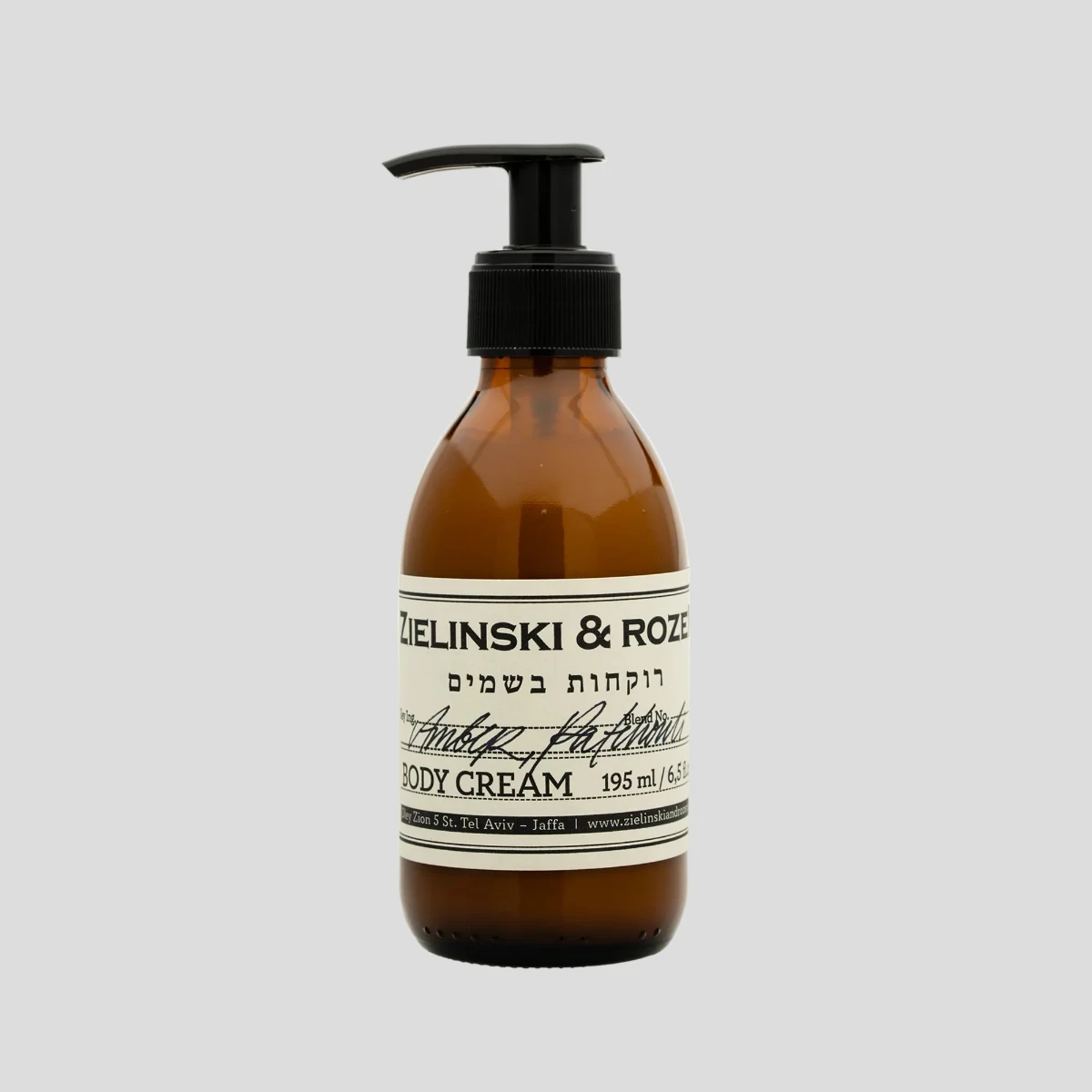 Balsam do ciała 195ml Moss Amber, Patchouli Zielinski & Rozen