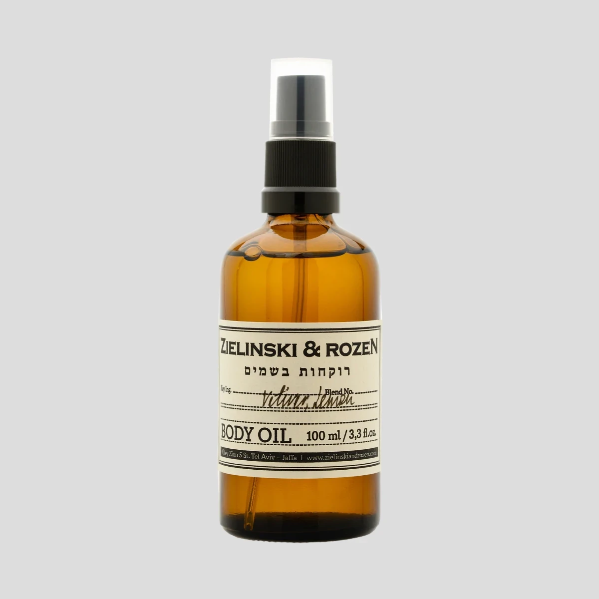 Olejek do ciała 100ml Vetiver, Lemon Zielinski & Rozen
