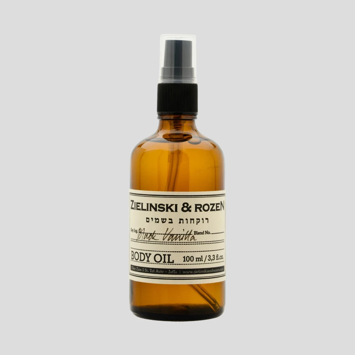 Olejek do ciała 100ml Black Vanilla Zielinski & Rozen