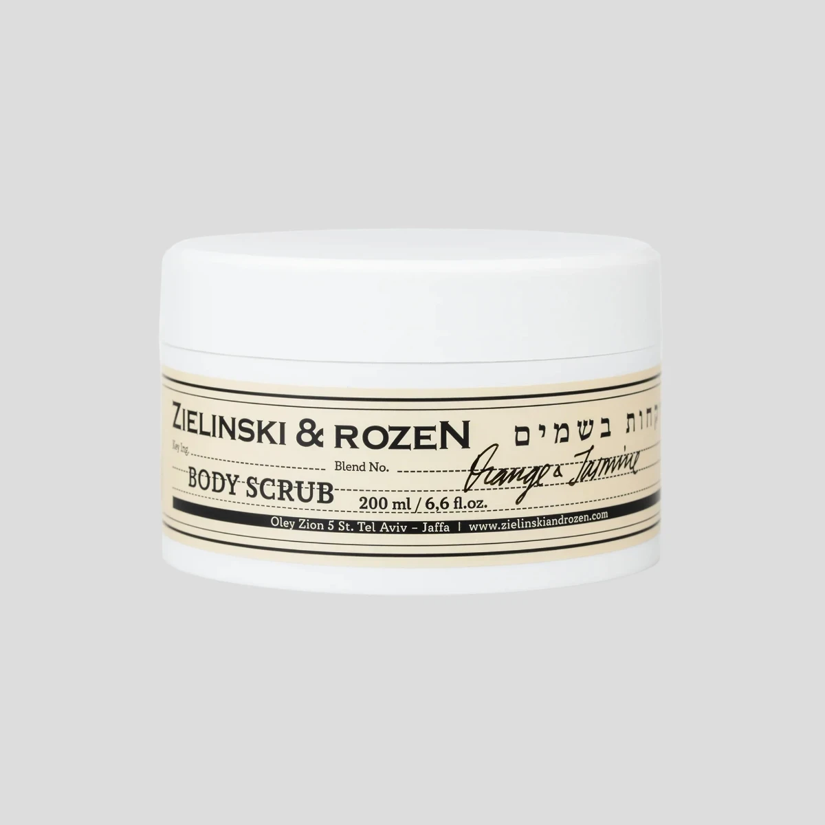 Peeling do ciała 200ml Orange & Jasmine Zielinski & Rozen
