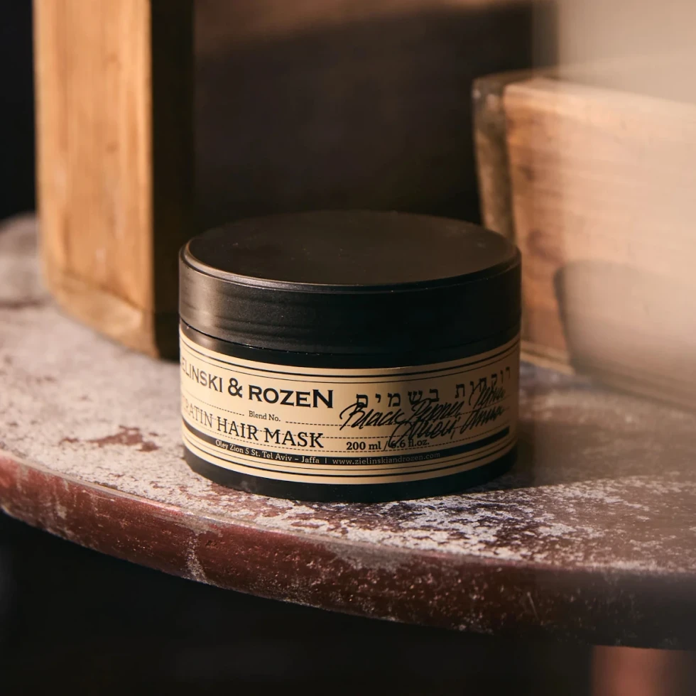 Keratynowa maska do włosów 200ml Black Pepper, Vetiver, Neroli, Amber Zielinski & Rozen