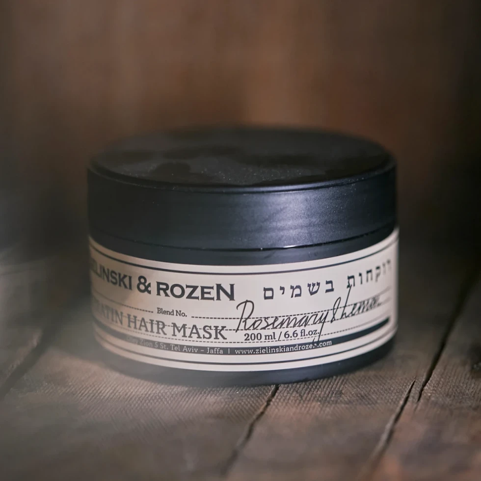 Keratynowa maska do włosów 200ml Rosemary & Lemon Zielinski & Rozen