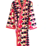 Kimono Trapeze Fuchsia Les Belles Vagabondes