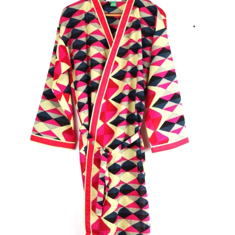 Kimono Trapeze Fuchsia Les Belles Vagabondes
