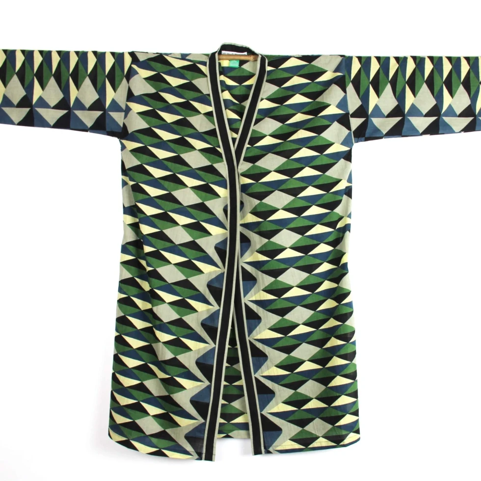 Kimono Trapeze Noir Black Les Belles Vagabondes