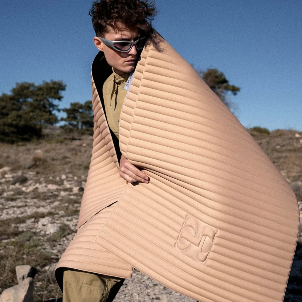 Mata do ćwiczeń Archy Beige Hercule Studio