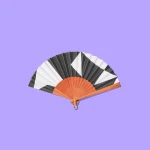 Wachlarz Mini Shadow Play A FAN OF