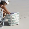 Torba chłodząca na ramię La Palma Sage Stripe SUNNY LIFE