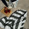 Torba chłodząca na ramię La Palma Sage Stripe SUNNY LIFE