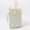 Torba termiczna na napoje La Palma Sage Stripe SUNNY LIFE