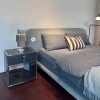 Outlet! Łóżko Block z wbudowanym stelażem do materaca 160x200  NAP