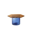 Stolik kawowy Striche Low Arancione/Blu Miniforms