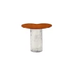 Stolik kawowy Striche High Arancione/Cristallo Miniforms