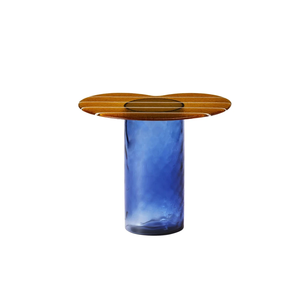 Stolik kawowy Striche High Arancione/Blu Miniforms