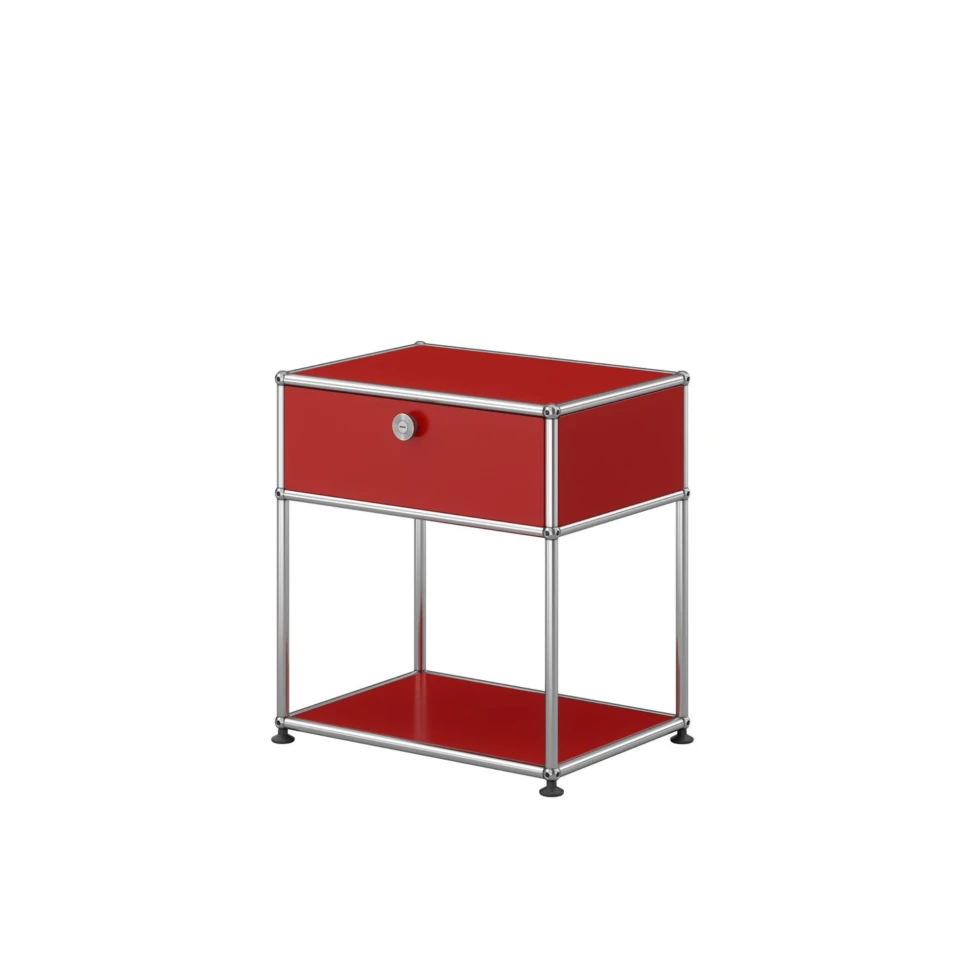 Stolik nocny Haller Ruby Red USM