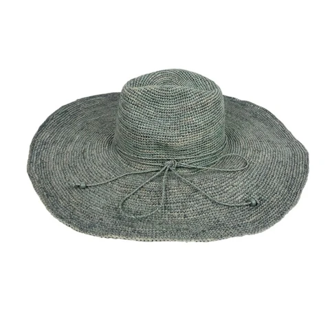 Kapelusz AZIZ Grey Made in Mada