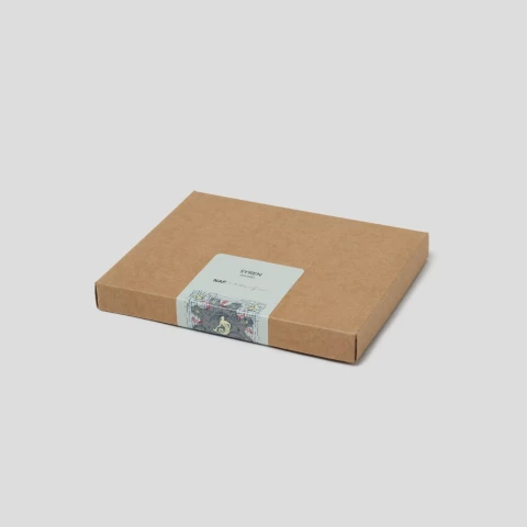 Poszetka jedwabna Syrena zielona take a NAP x M.Tyniec