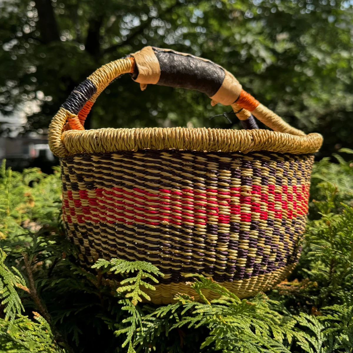 Mały koszyk Panier Koussi PM wzór 2 Bagatelle France