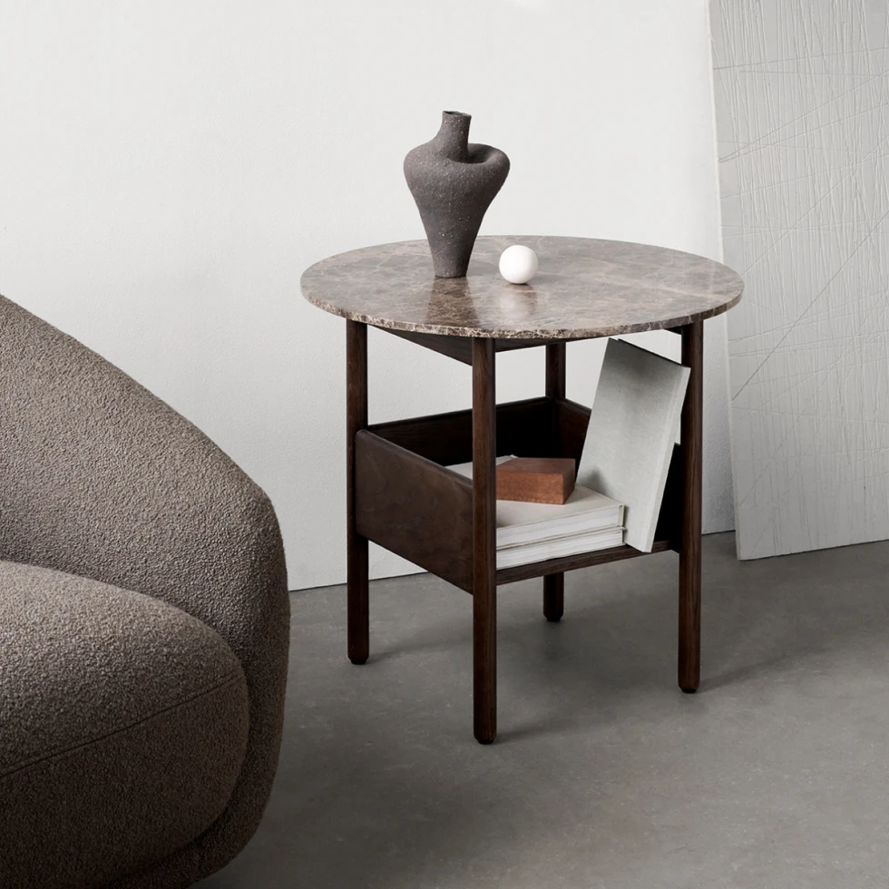 Stolik nocny Ø60 Collect Wendelbo